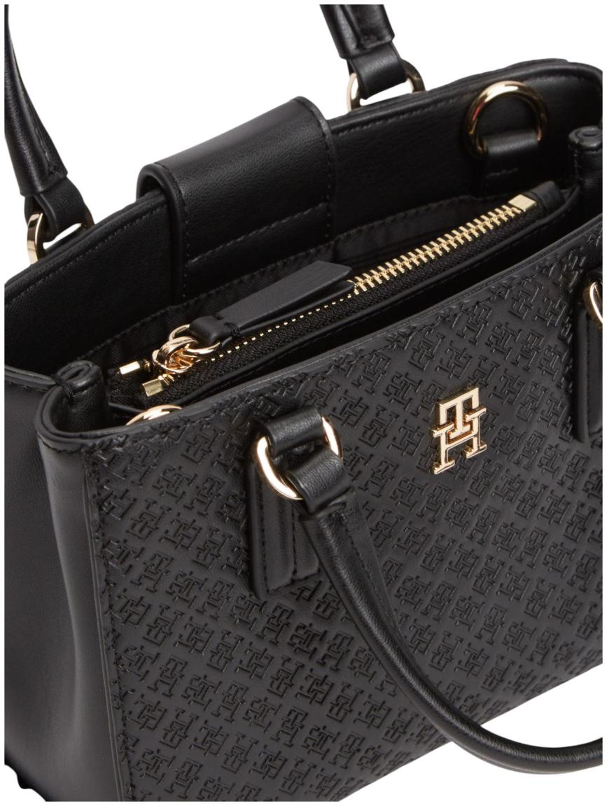 Tommy Hilfiger Daily Mini Tote Mono Kurzgrifftasche Black
