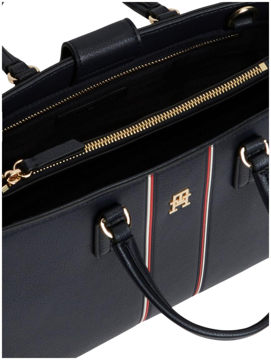Tommy Hilfiger Daily Satchel Corp Kurzgrifftasche Space Blue - Blau