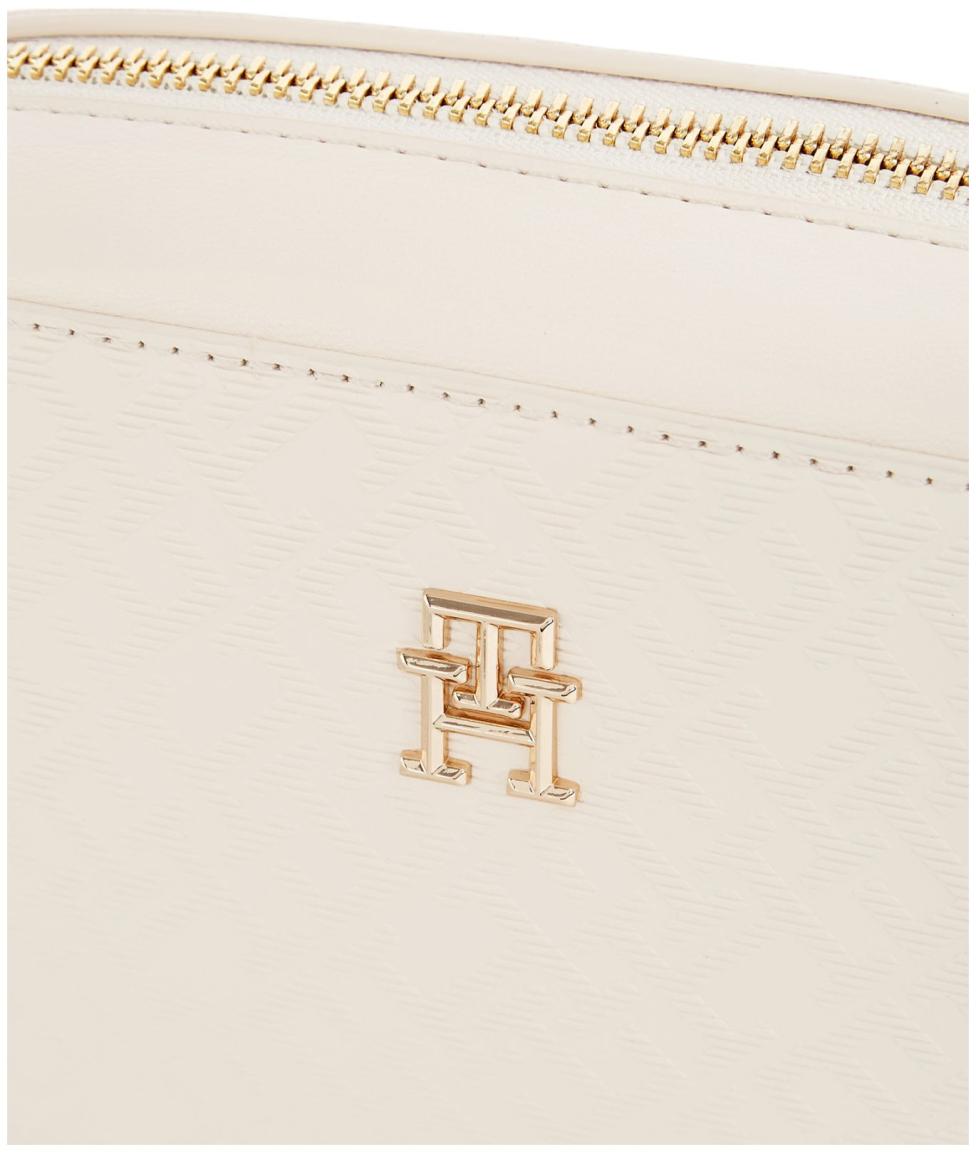 Tommy Hilfiger Distinct Camera Bag Mono Sugarcane - Creme