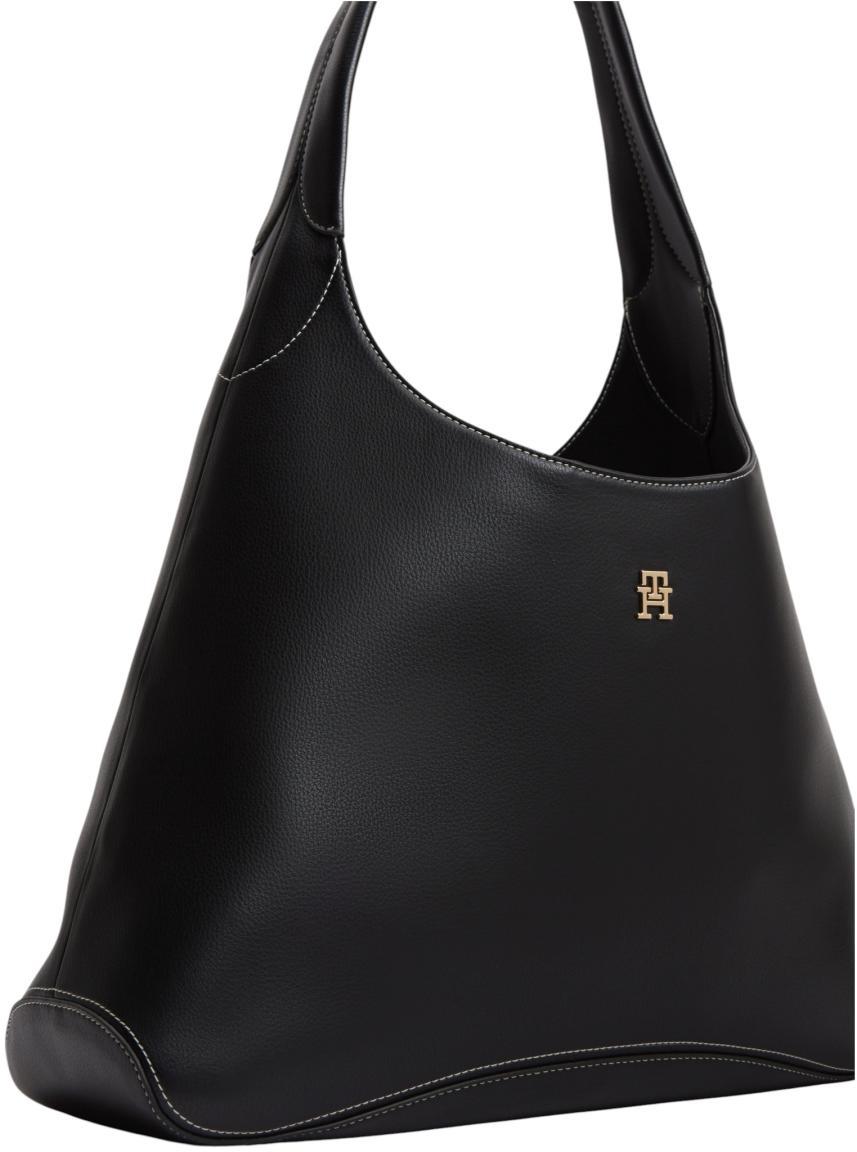 Tommy Hilfiger Everyday Hobo Schultertasche Schwarz