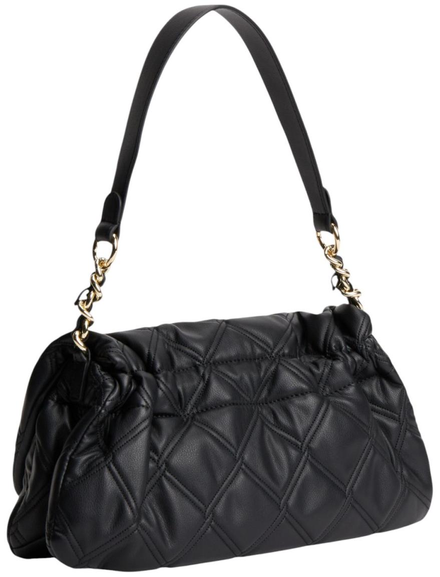 Tommy Hilfiger Feminine Shoulder Bag Überschlagtasche Schwarz