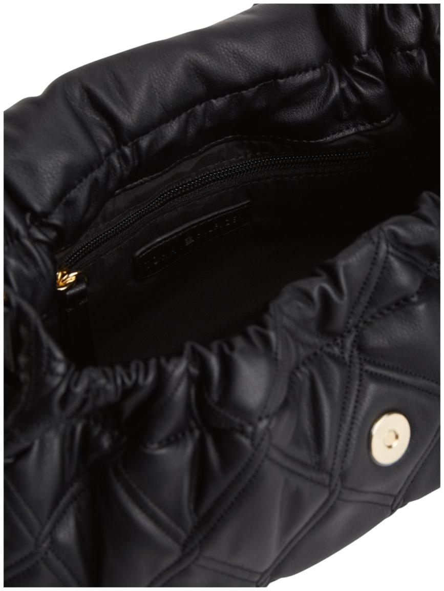 Tommy Hilfiger Feminine Shoulder Bag Überschlagtasche Schwarz
