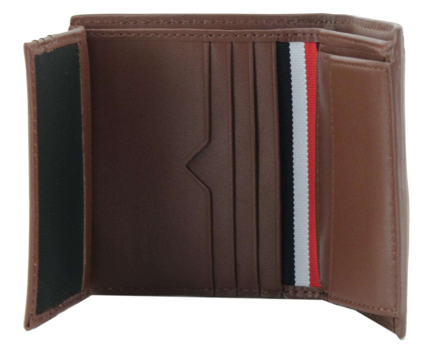 Tommy Hilfiger Herrenbörse Modern Leather Trifold Tan braun