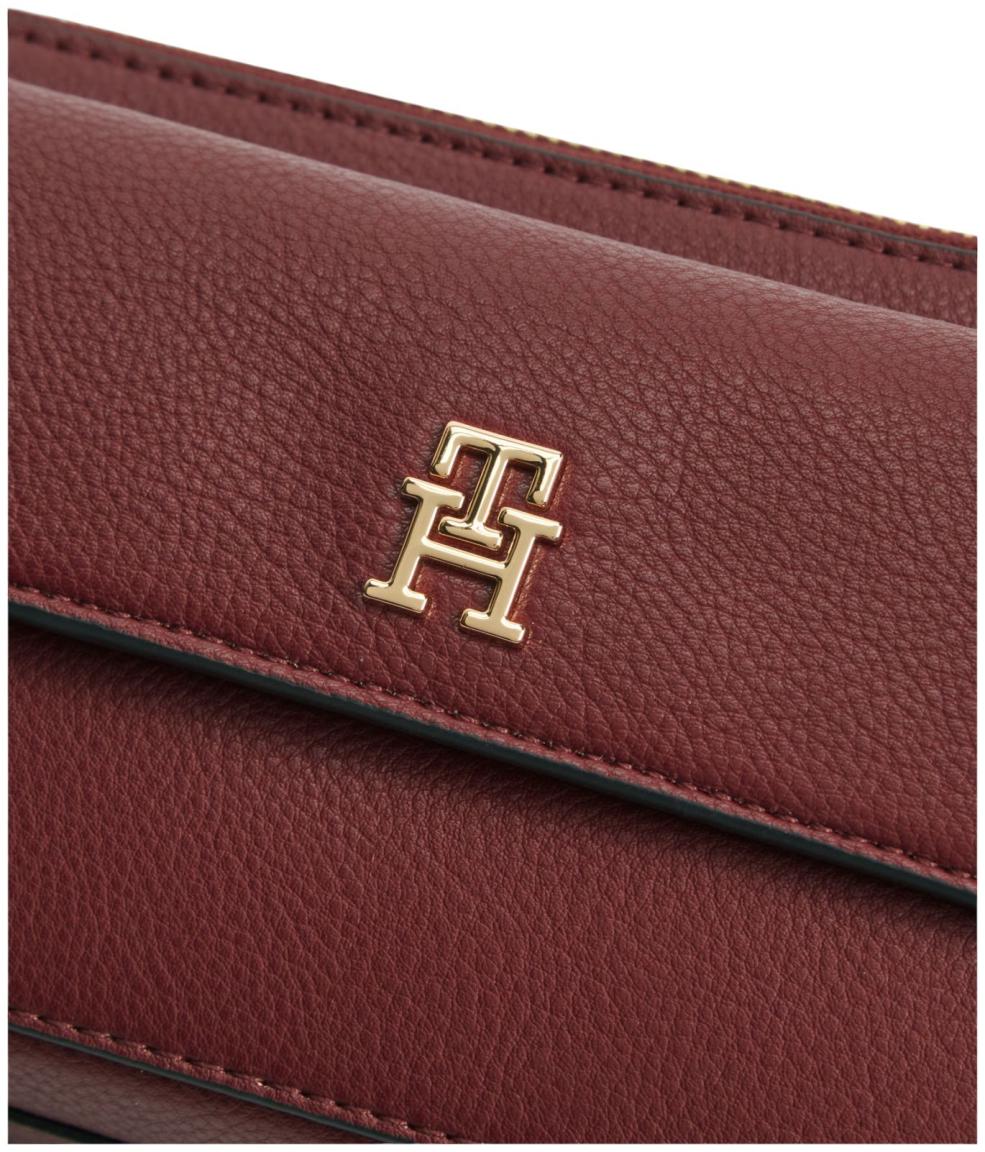 Tommy Hilfiger Icon Camera Bag Velvet Maroon - Bordeauxrot