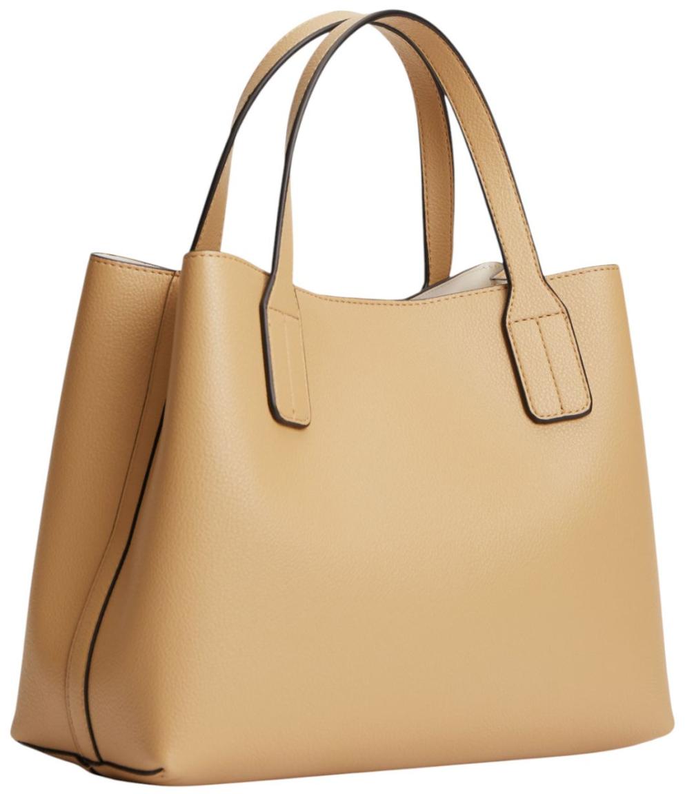 Tommy Hilfiger Icon Mini Satchel Kurzgrifftasche Classic Khaki - Camel