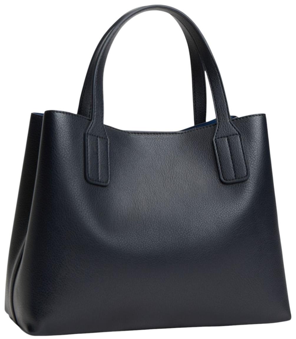Tommy Hilfiger Icon Mini Satchel Kurzgrifftasche Space Blue - Blau
