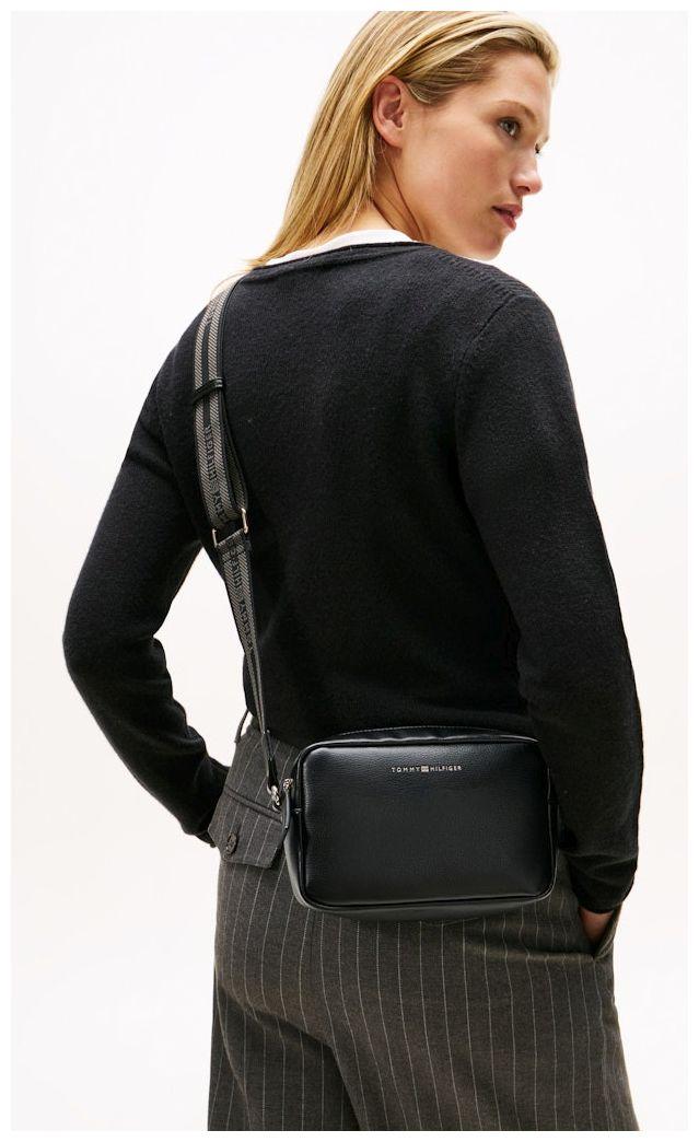 Tommy Hilfiger Logotape Camera Bag Black klassisch