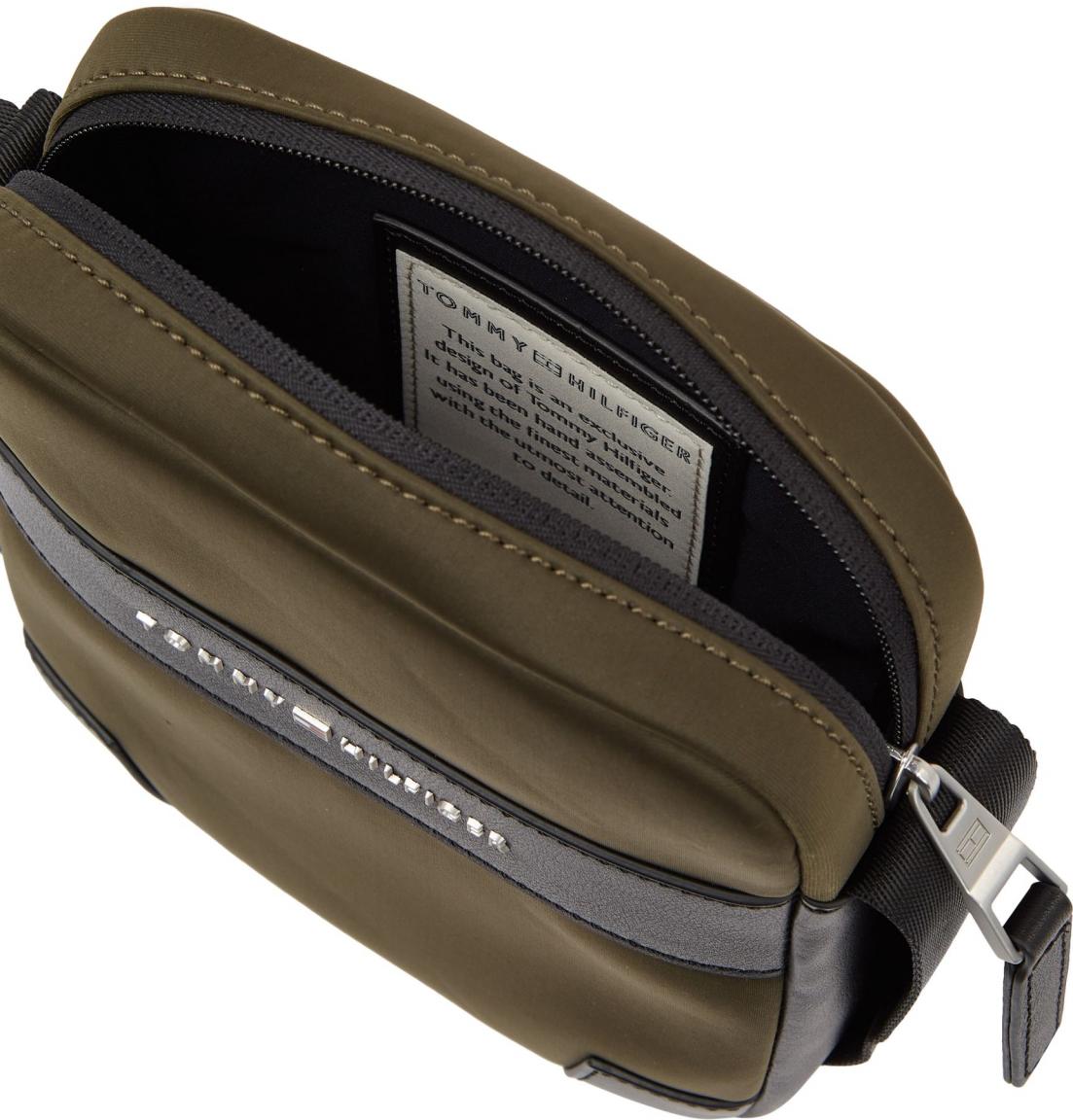Tommy Hilfiger Männer Reporter Urban Nylon Army Green