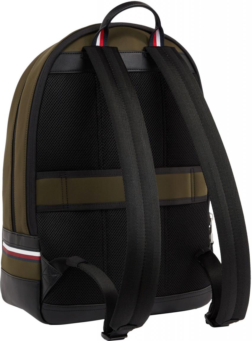 Tommy Hilfiger Männer Rucksack Army Green Nylon Urban