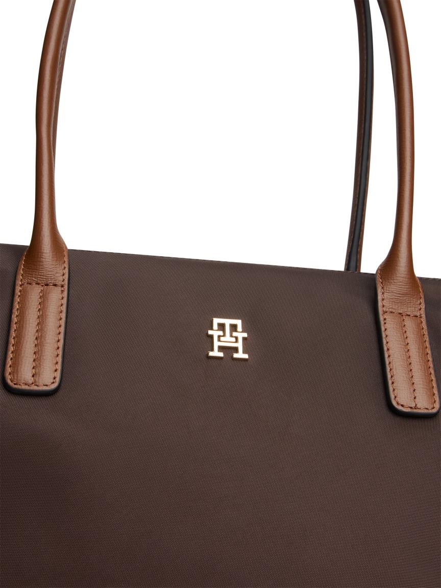 Tommy Hilfiger Popette East West Tote Handtasche Braun