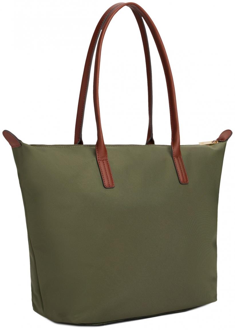 Tommy Hilfiger Popette Tote Henkeltasche Nylon Hundsman Green