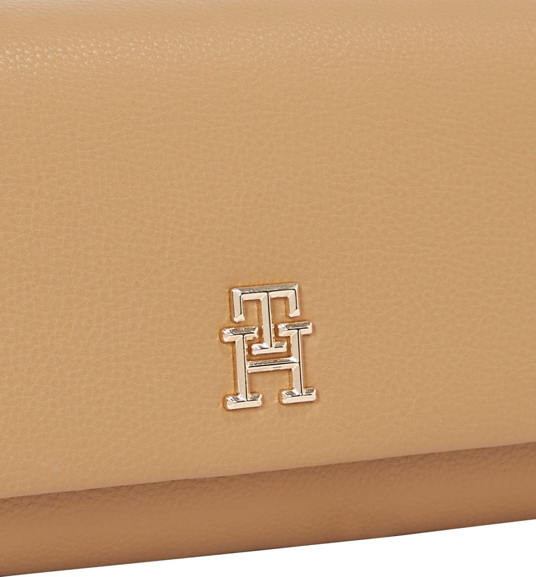Tommy Hilfiger Portemonnaie Safari Canvas Lagacy Flap Large Camel