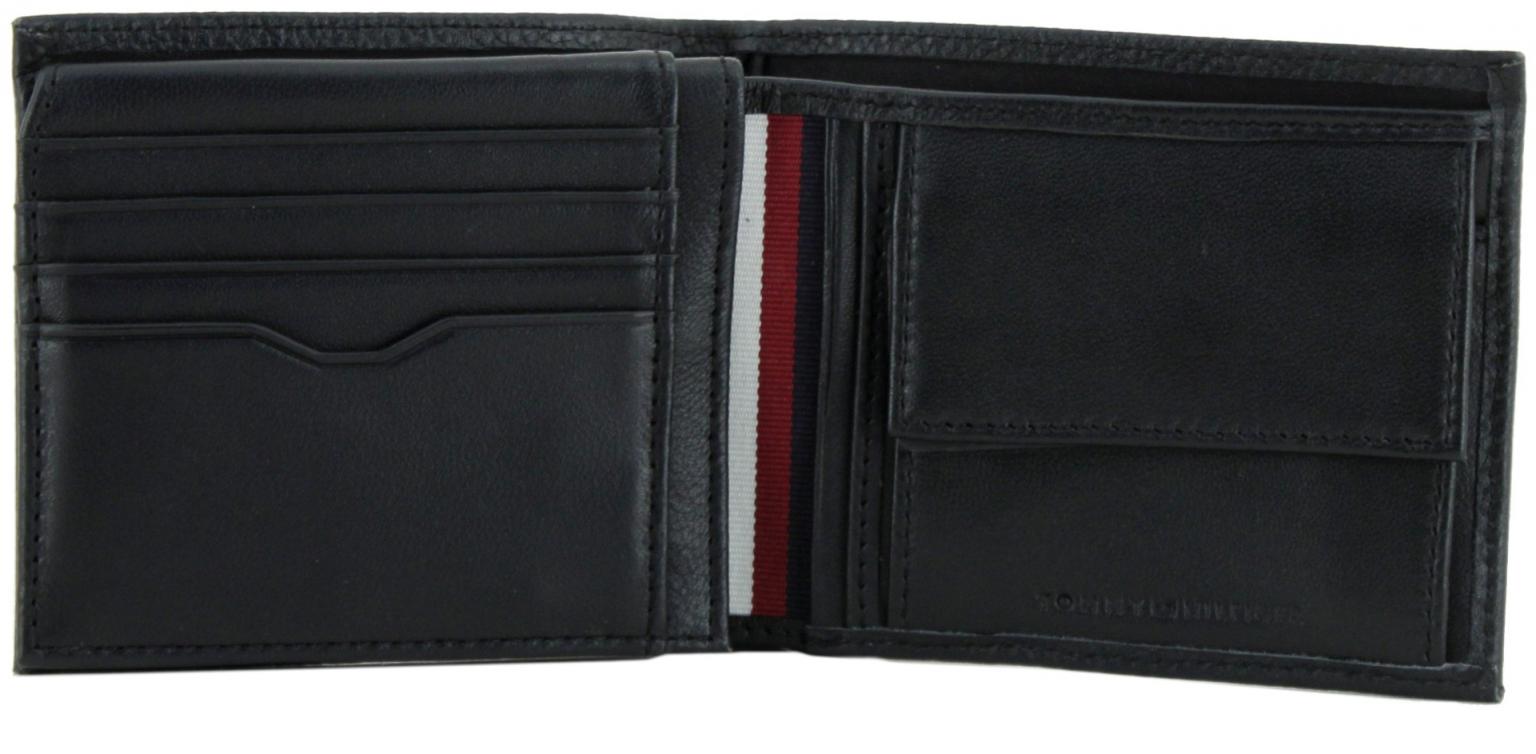 Tommy Hilfiger RFID Schutz Geldbörse Herren TH Central CC Flap And Coin