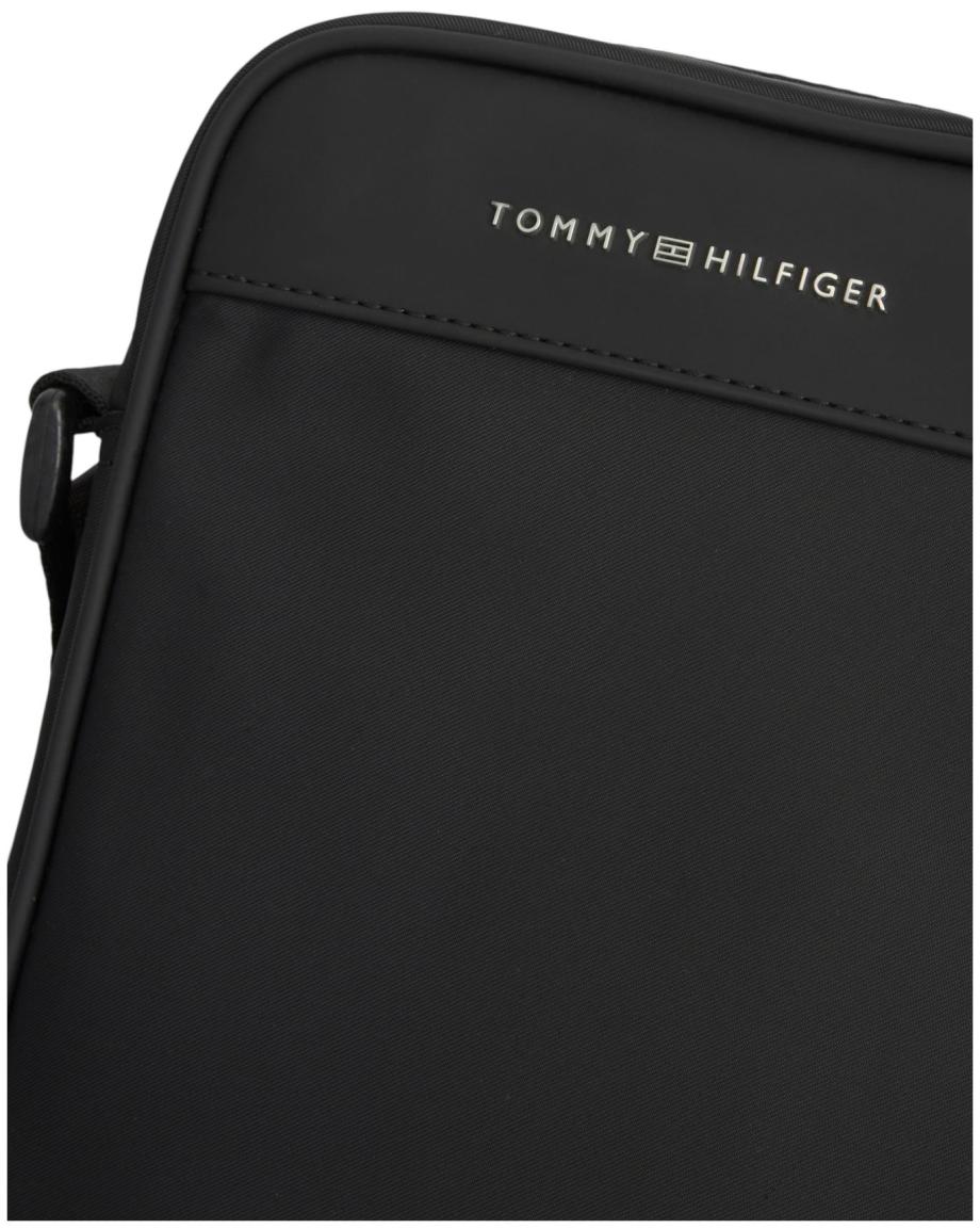 Tommy Hilfiger Repreve Mini Reporter Herrentasche Nylon Schwarz