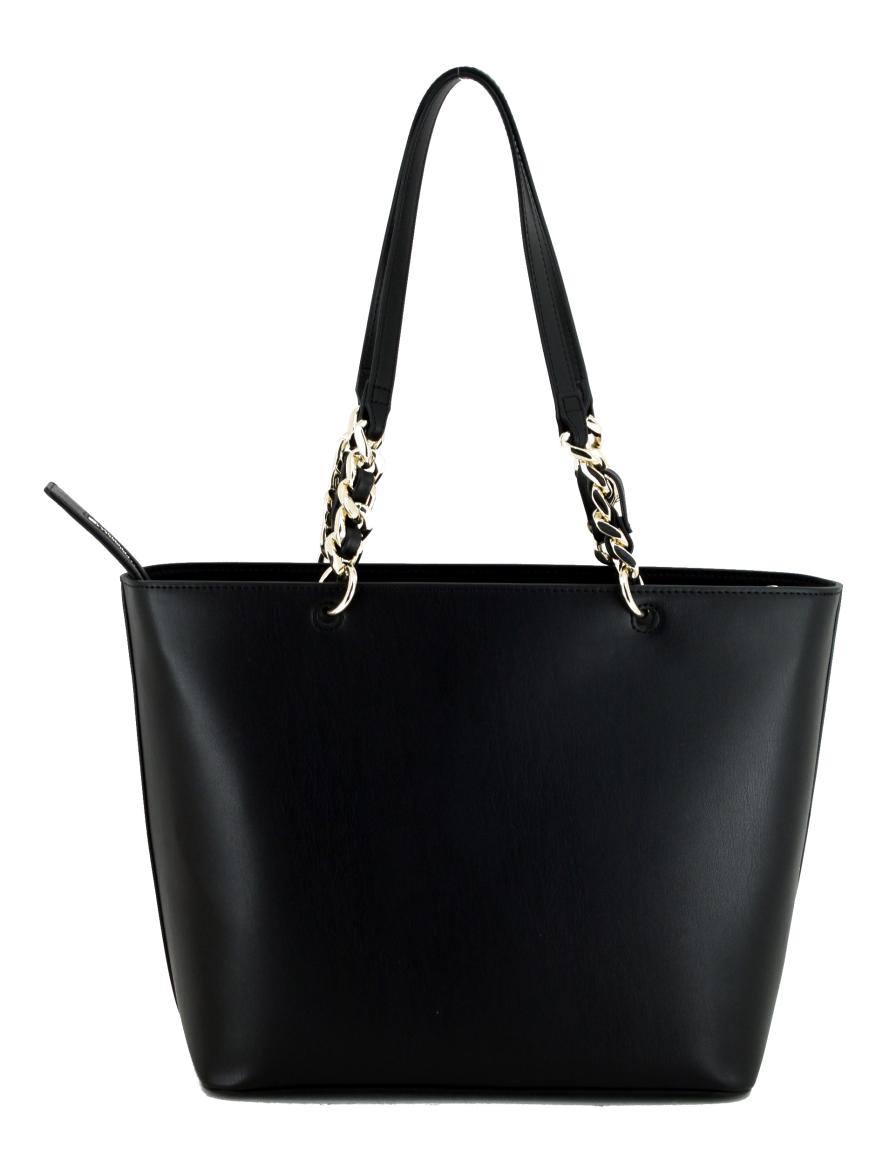 Tommy Hilfiger Shoppertasche schwarz Kette TH Chic Tote