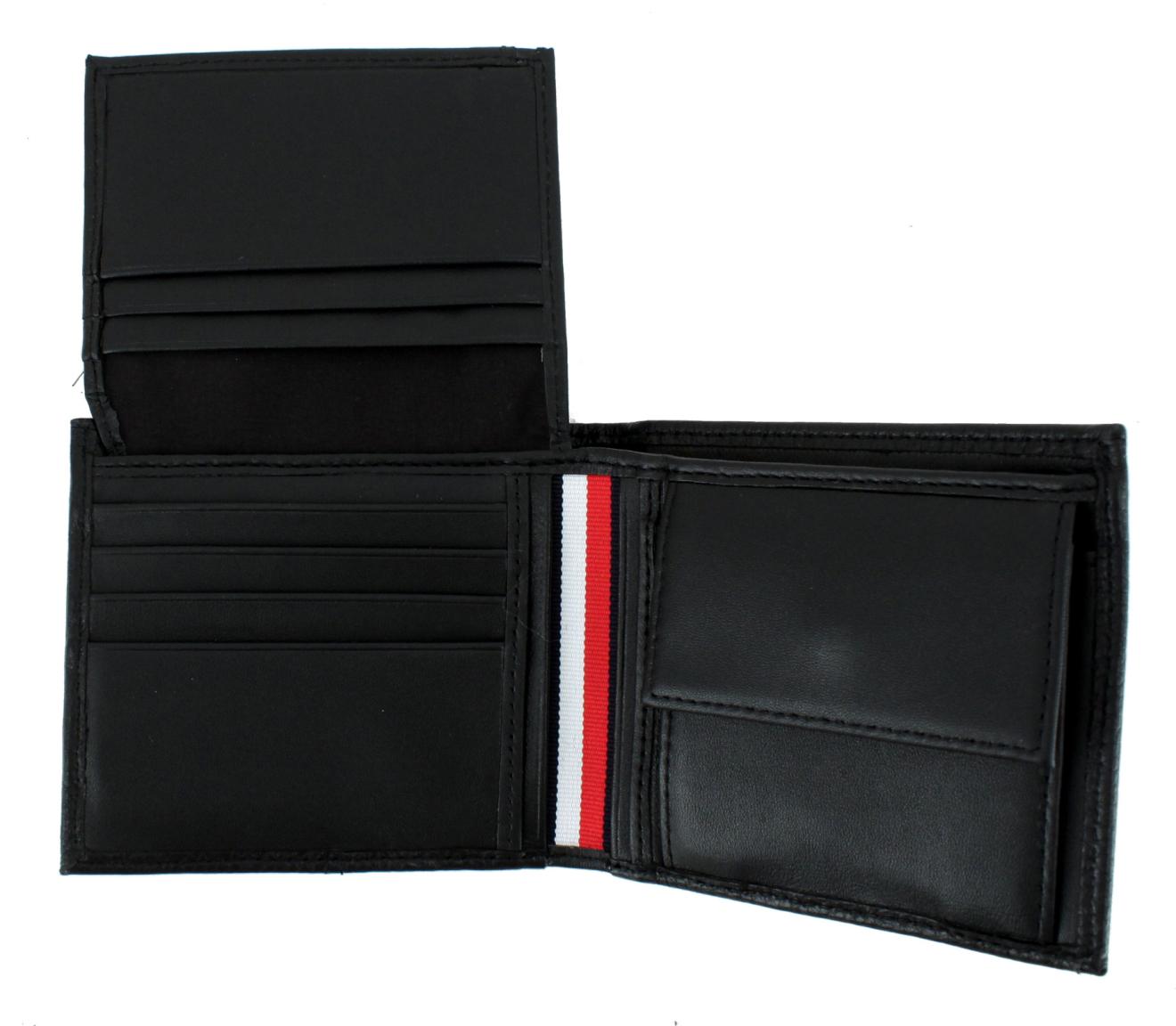 Tommy Hilfiger TH Central CC Flap and Coin schwarz Geldbörse Herren