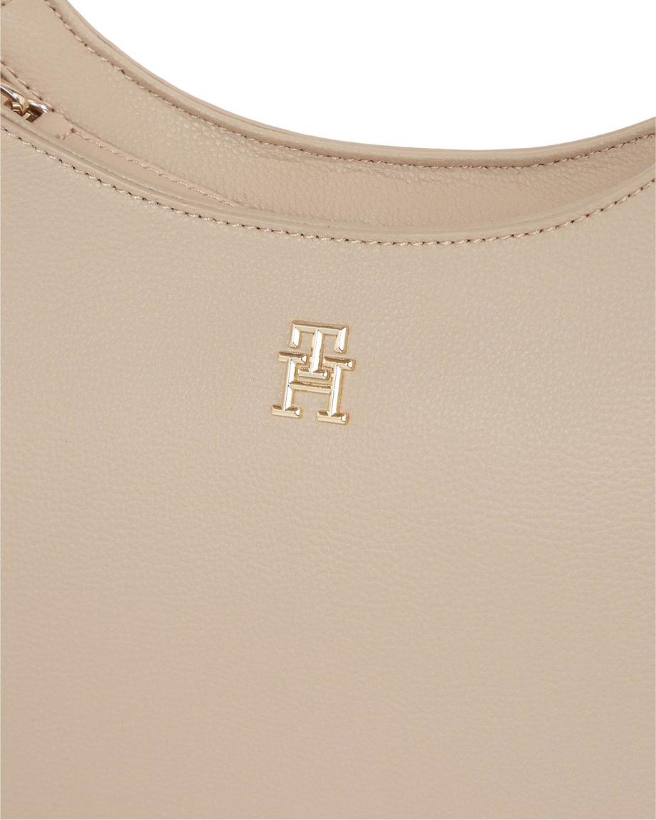 Tommy Hilfiger Tasche Damen TH Staple Shoulder Bag beige