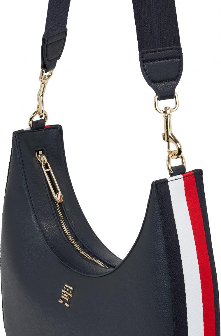 Tommy Hilfiger asymmetrische Crossovertasche TH Essential dunkelblau
