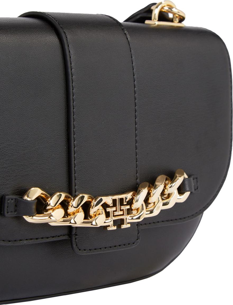 Tommy Hilfiger elegante Abendtasche Luxe Schwarz