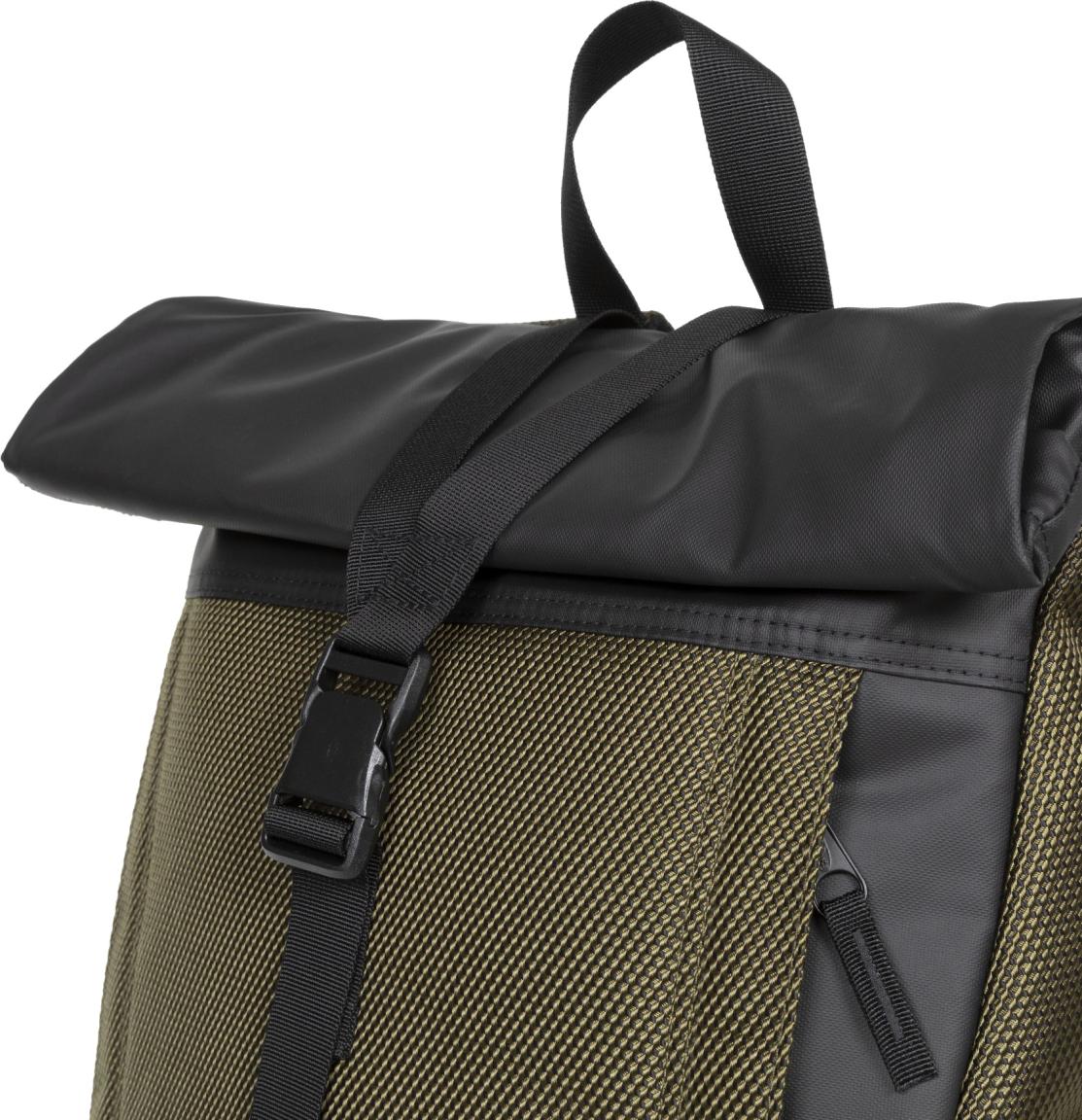 Toplader Rucksack Tecum Roll Armygrün vegan
