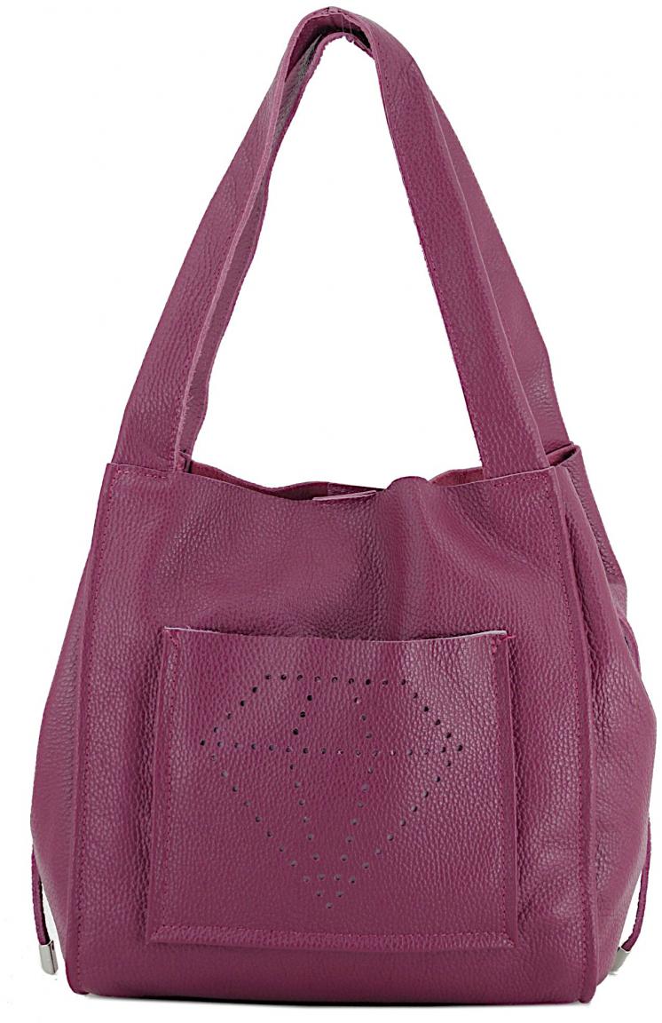 Tote Bag schwarz Etui Leder Caleidos variabel