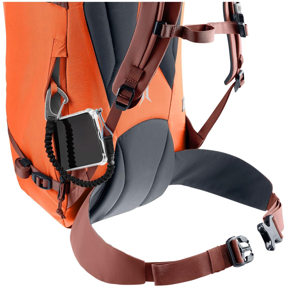 Tourenrucksack deuter Guide 28 SL Papaya Redwood Orange