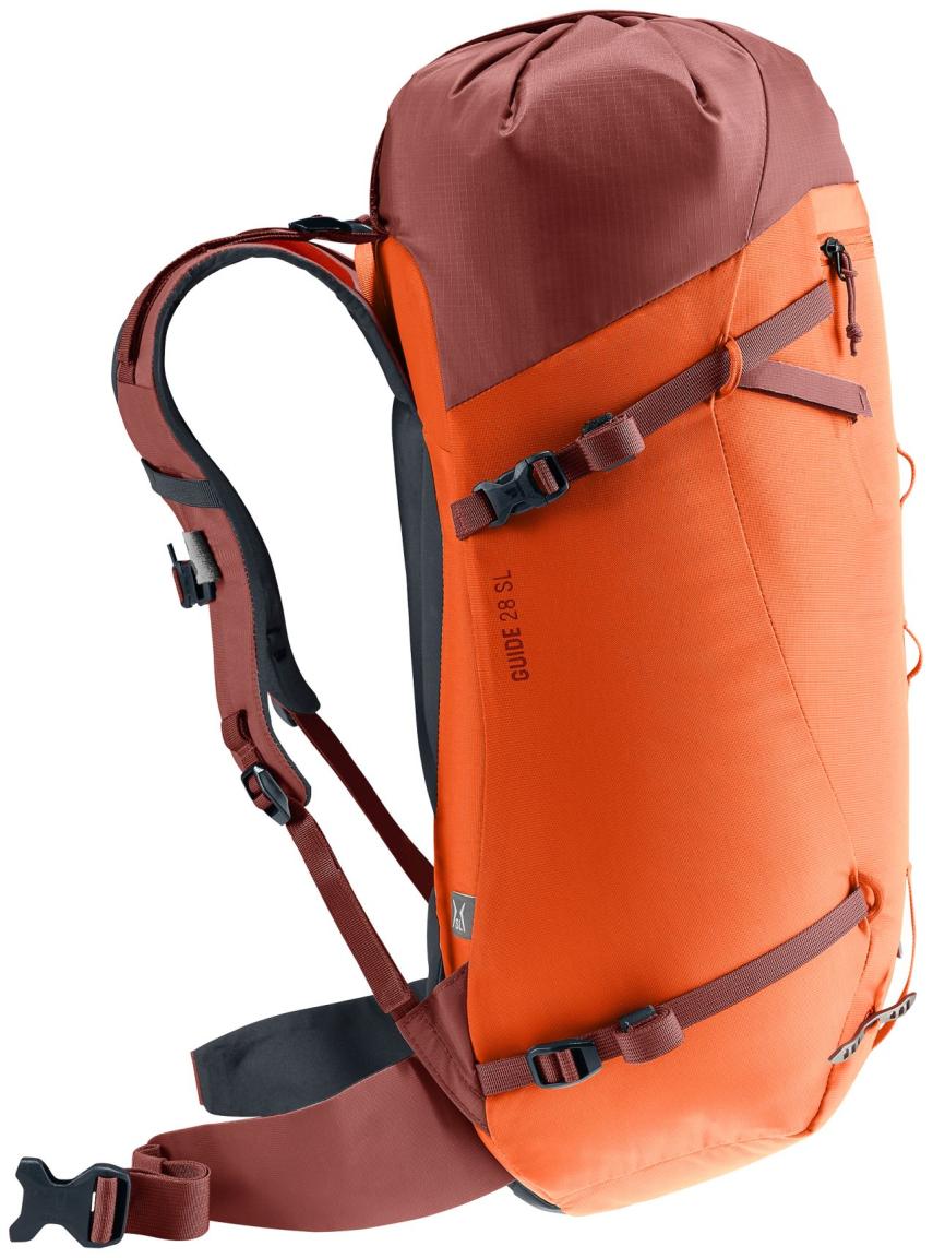 Tourenrucksack deuter Guide 28 SL Papaya Redwood Orange
