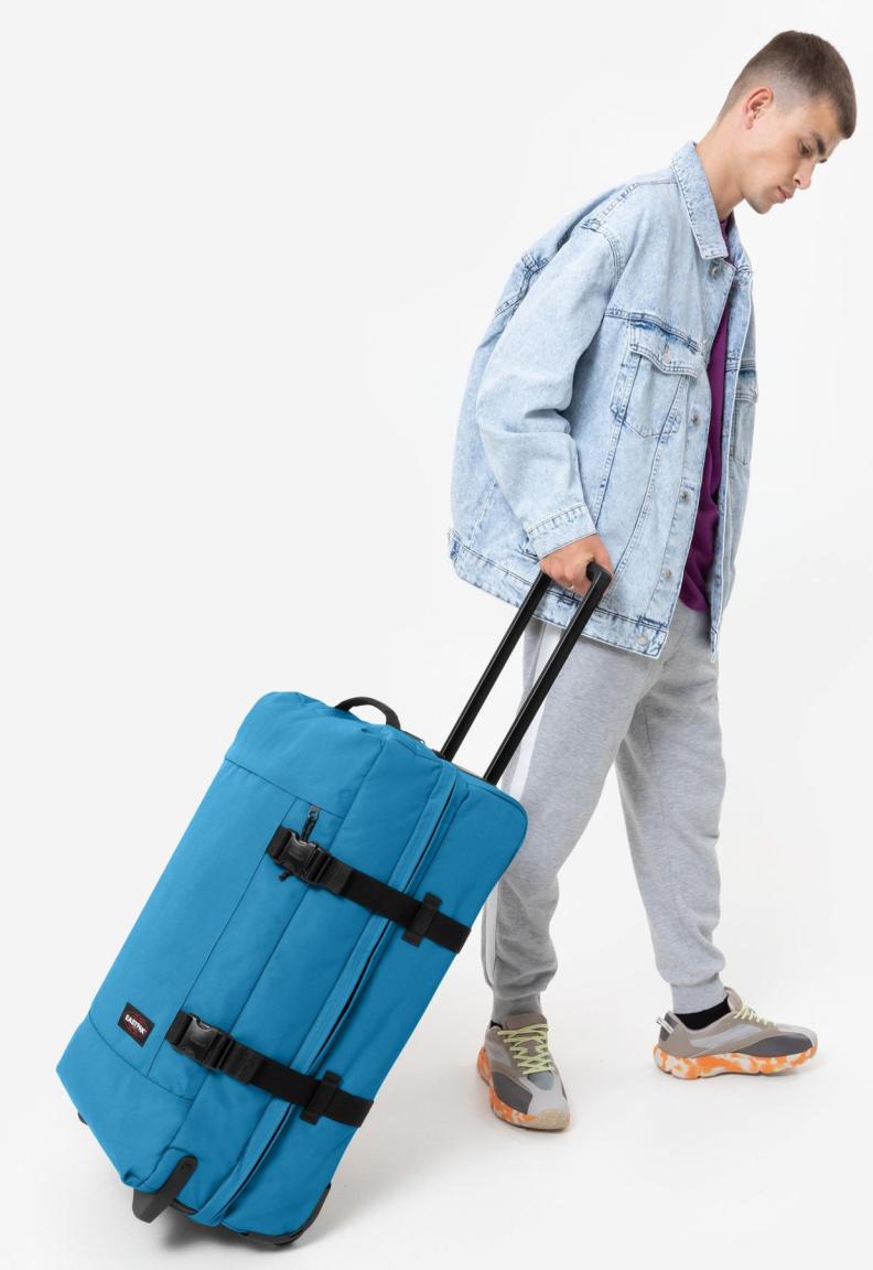 Tranverz M Eastpak 2 Rad Trolley Medium Broad Blue Blau
