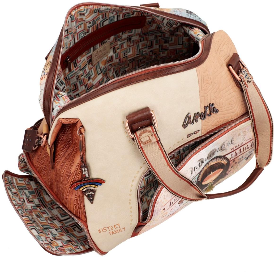 Travel Bag Anekke Menire Südamerikas Frauen Beige