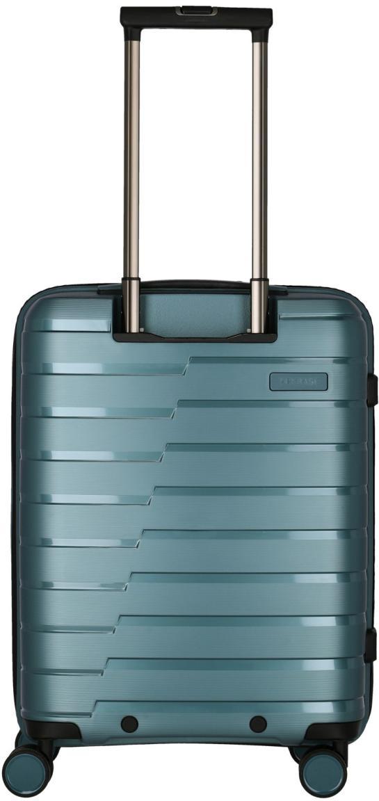 Travelite 55cm Air Base 4w Businesstrolley S Handgepäck Ice Blue Laptop