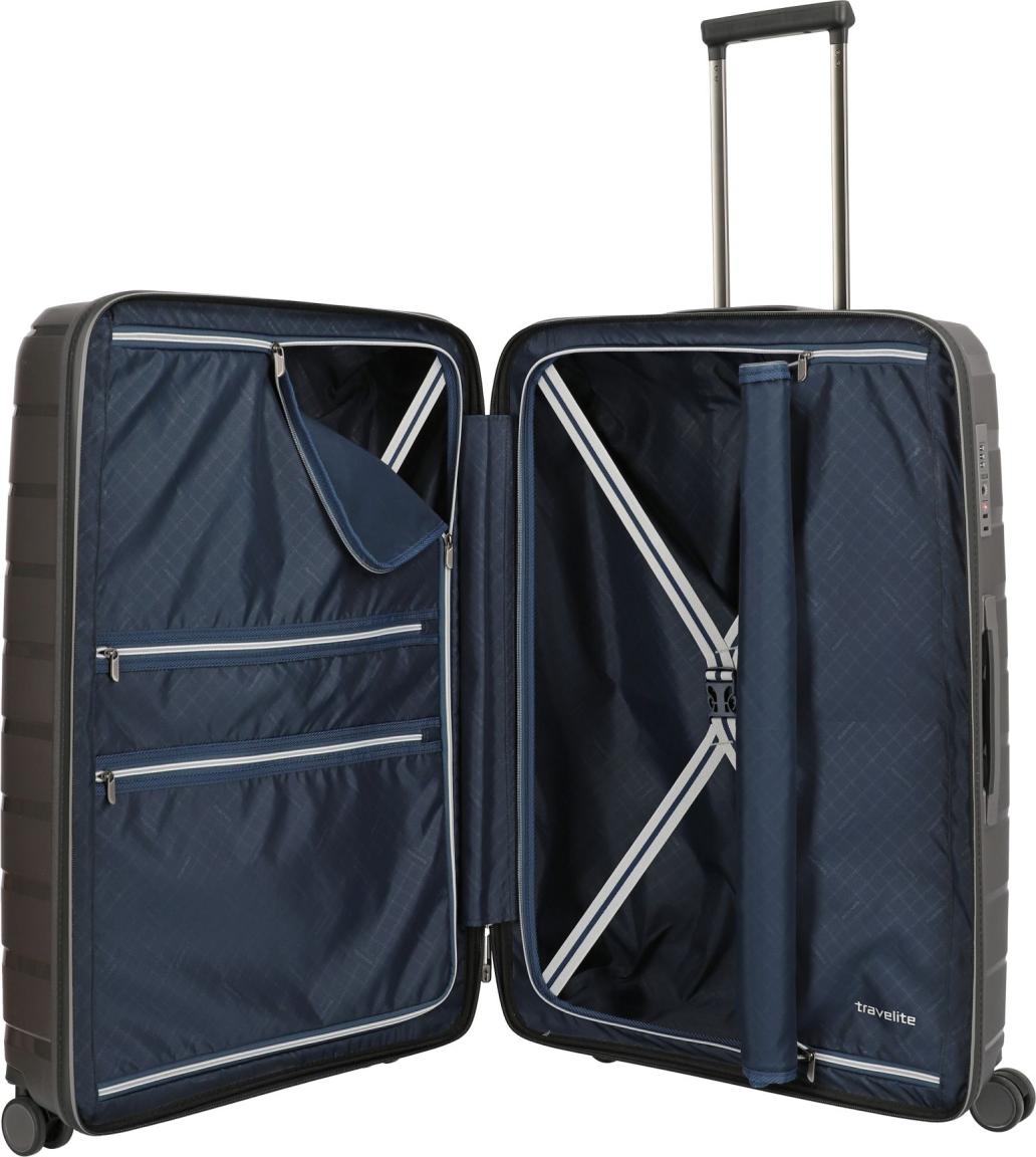 Travelite Air Base Anthrazit Kofferset dunkelgrau dreiteilig L/M exp./S