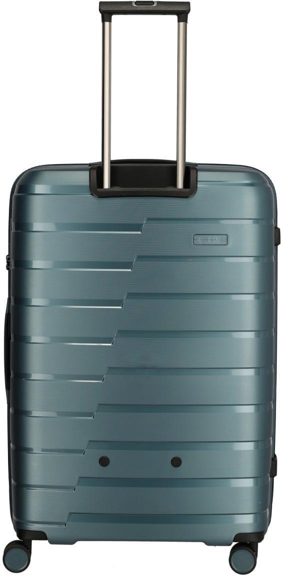 Travelite Air Base L 77cm Ice Blue Reisetrolley blau metallic Hartschale