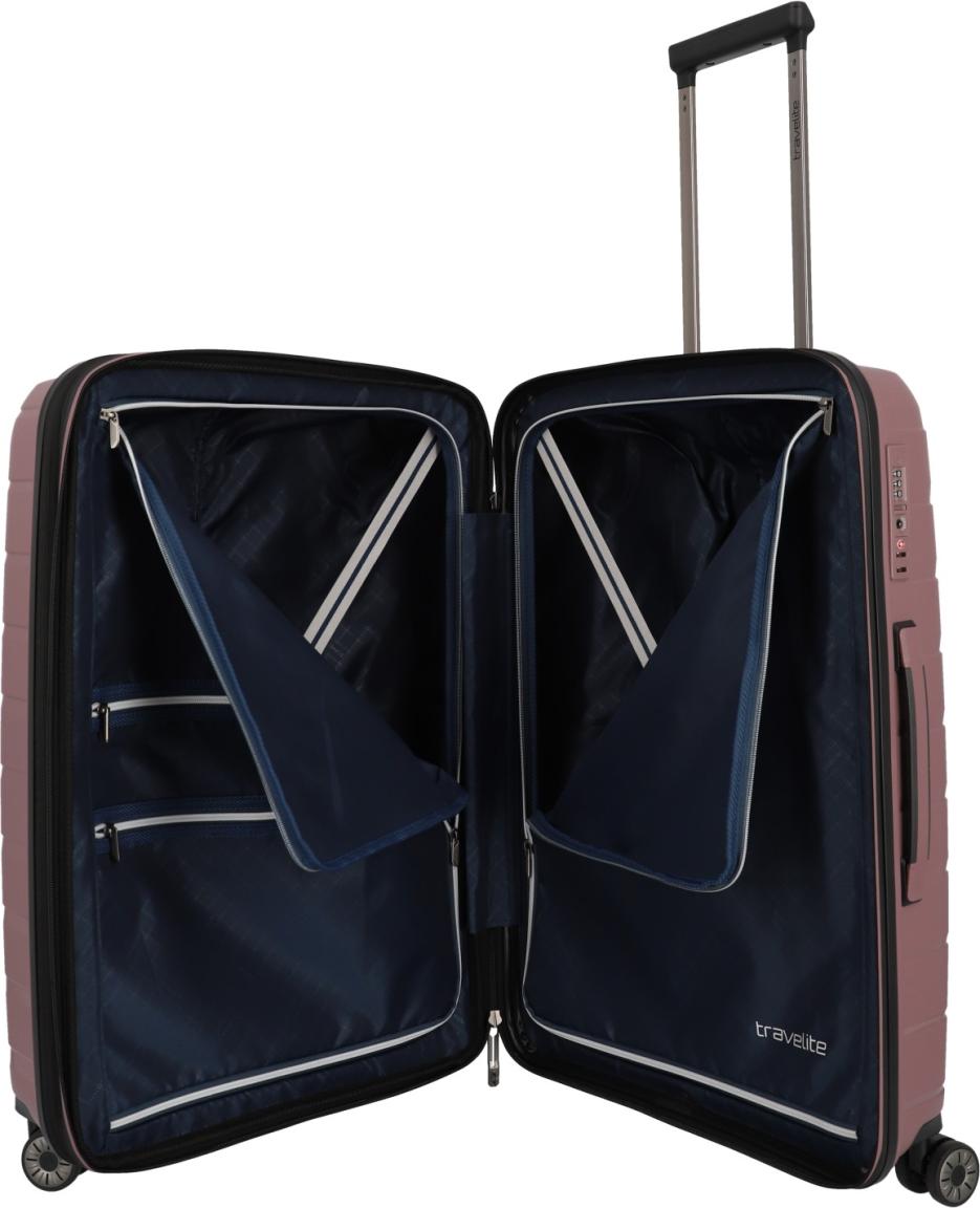 Travelite Air Base Trolley L/M/S Kofferset Hartschale Flieder - Lila