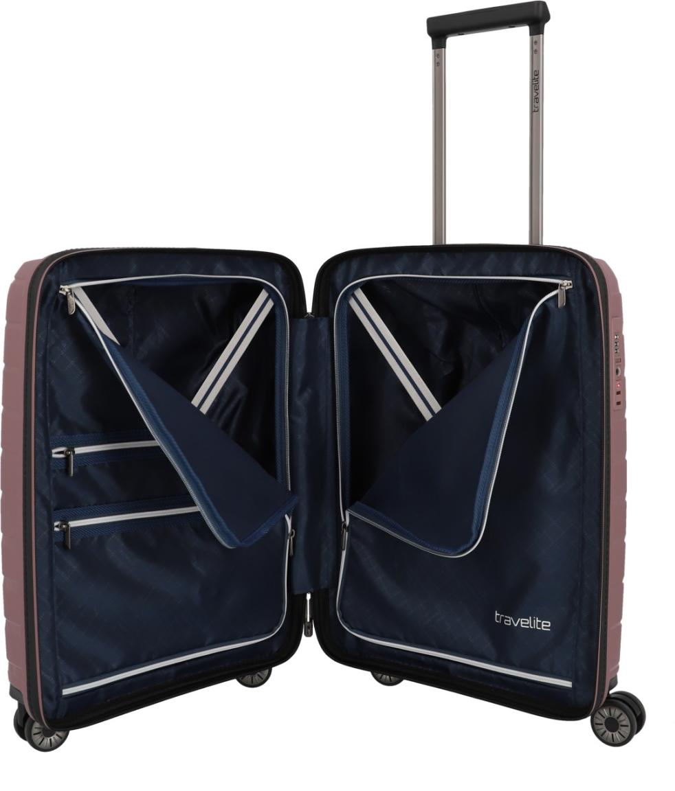 Travelite Air Base Trolley L/M/S Kofferset Hartschale Flieder - Lila