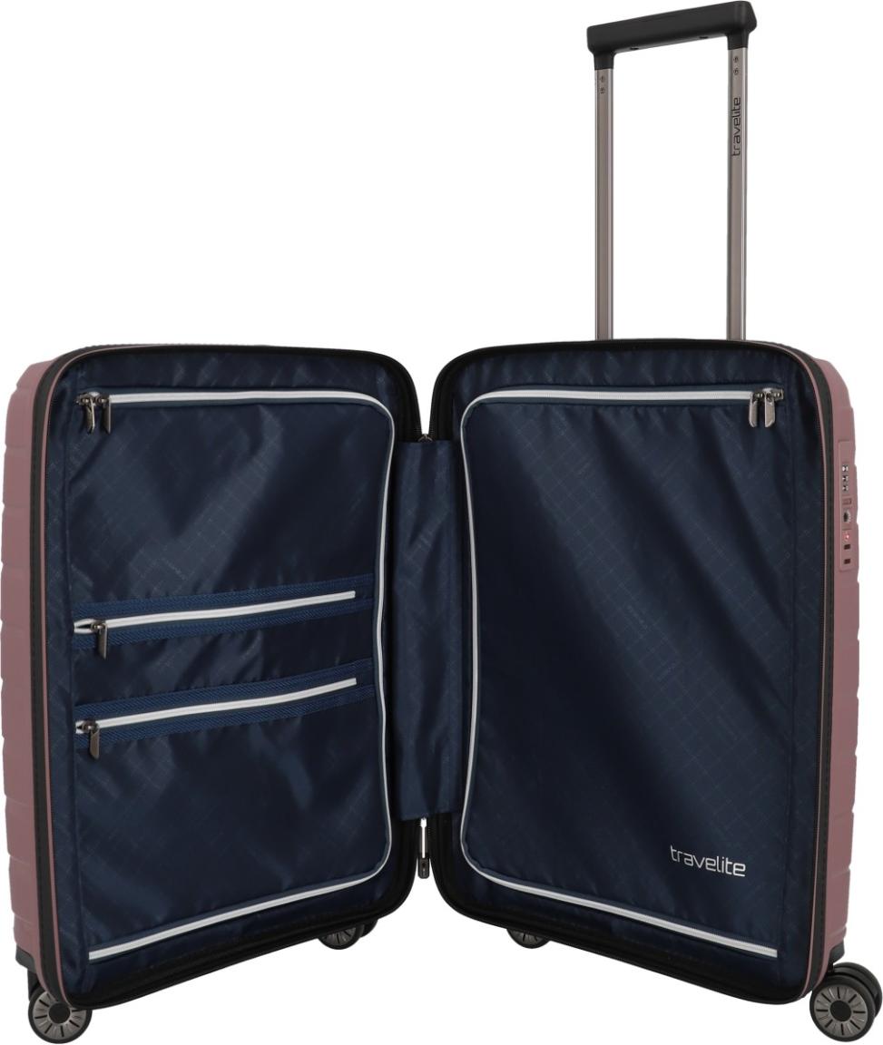 Travelite Air Base Trolley L/M/S Kofferset Hartschale Flieder - Lila