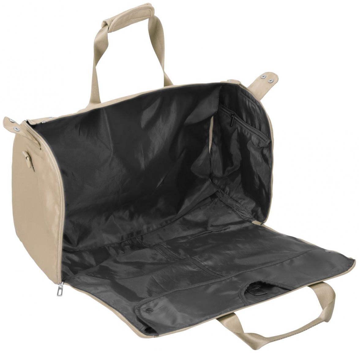 Travelite Basics 2in1 Kleidersack Reisetasche beige