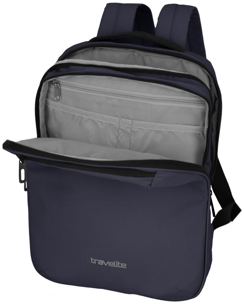 Travelite Basics Plane RV wasserabweisender Rucksack Laptop hellgrün