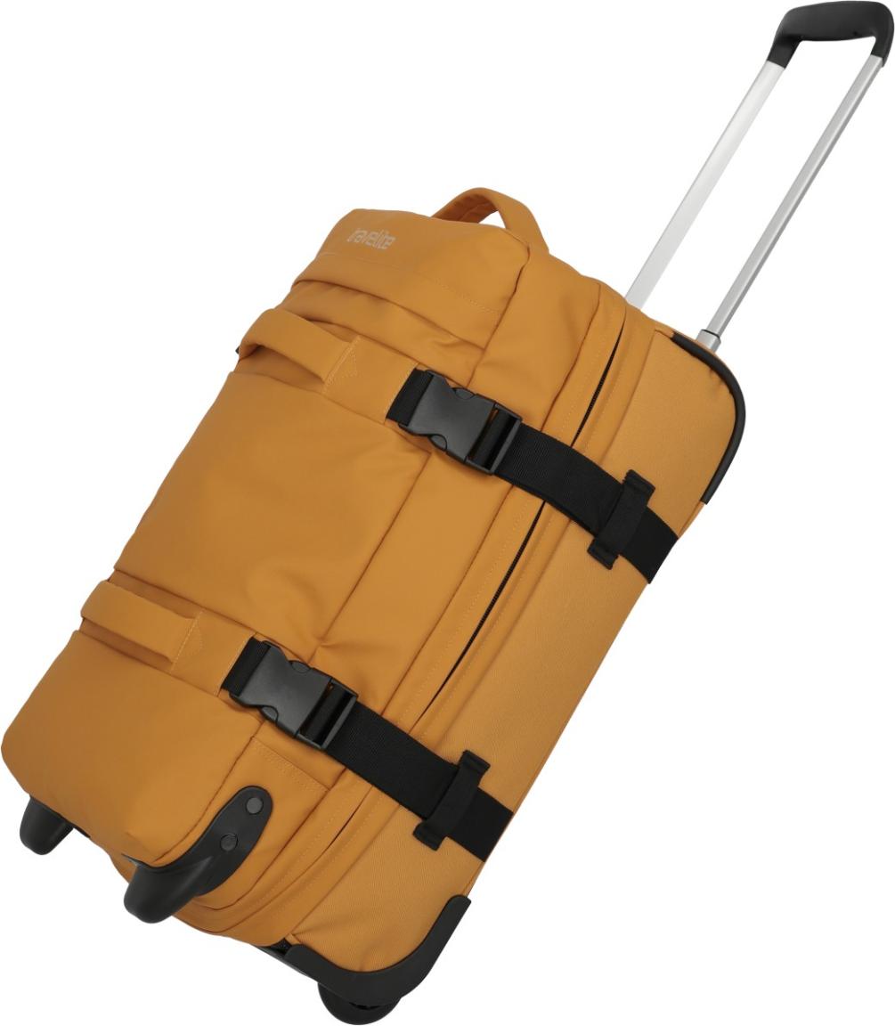 Travelite Bolonia Wheeled Duffle L/M/S Rollenreisetaschen Set 3tlg. Gelb