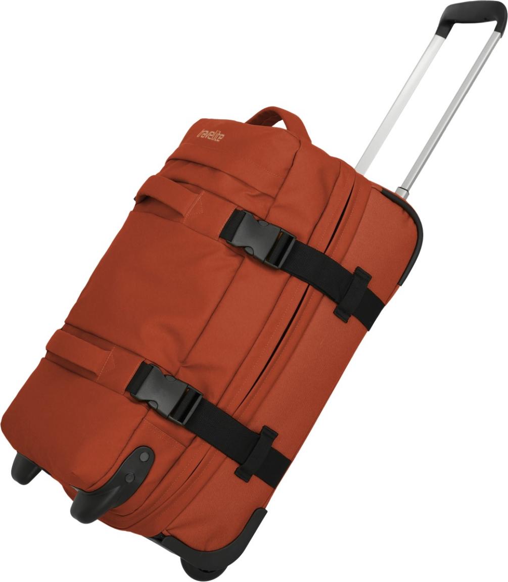 Travelite Bolonia Wheeled Duffle L/M/S Rollenreisetaschen Set 3tlg. Orange