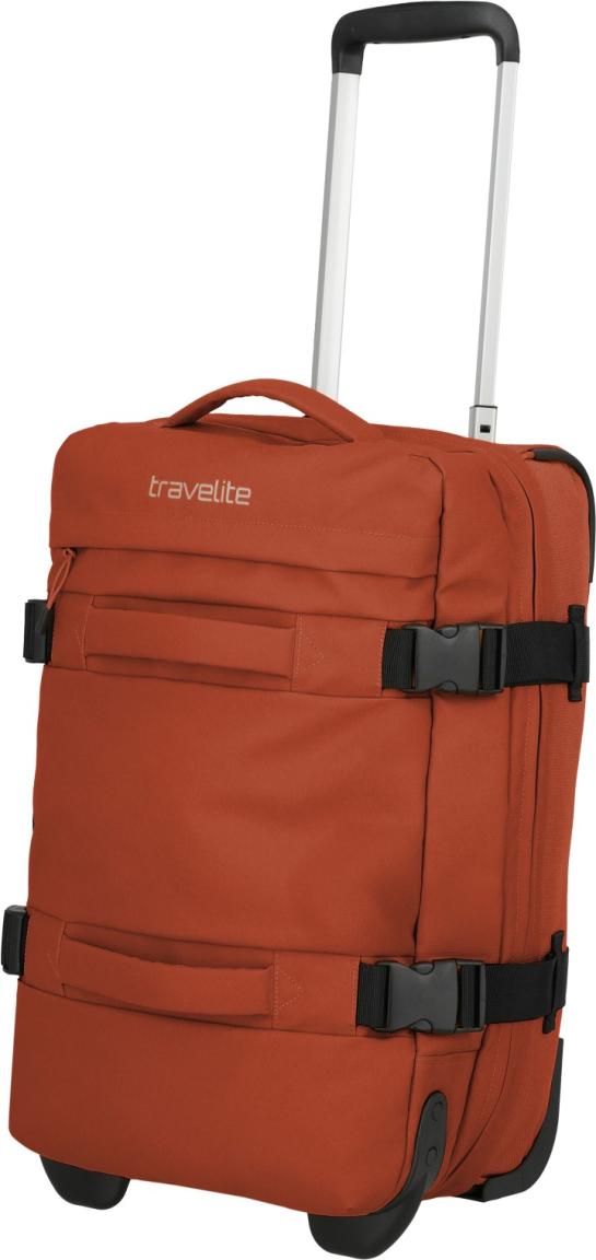 Travelite Bolonia Wheeled Duffle L/M/S Rollenreisetaschen Set 3tlg. Orange