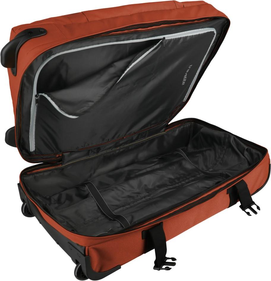 Travelite Bolonia Wheeled Duffle L/M/S Rollenreisetaschen Set 3tlg. Orange
