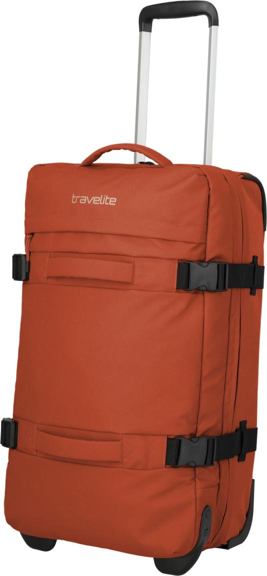 Travelite Bolonia Wheeled Duffle L/M/S Rollenreisetaschen Set 3tlg. Orange