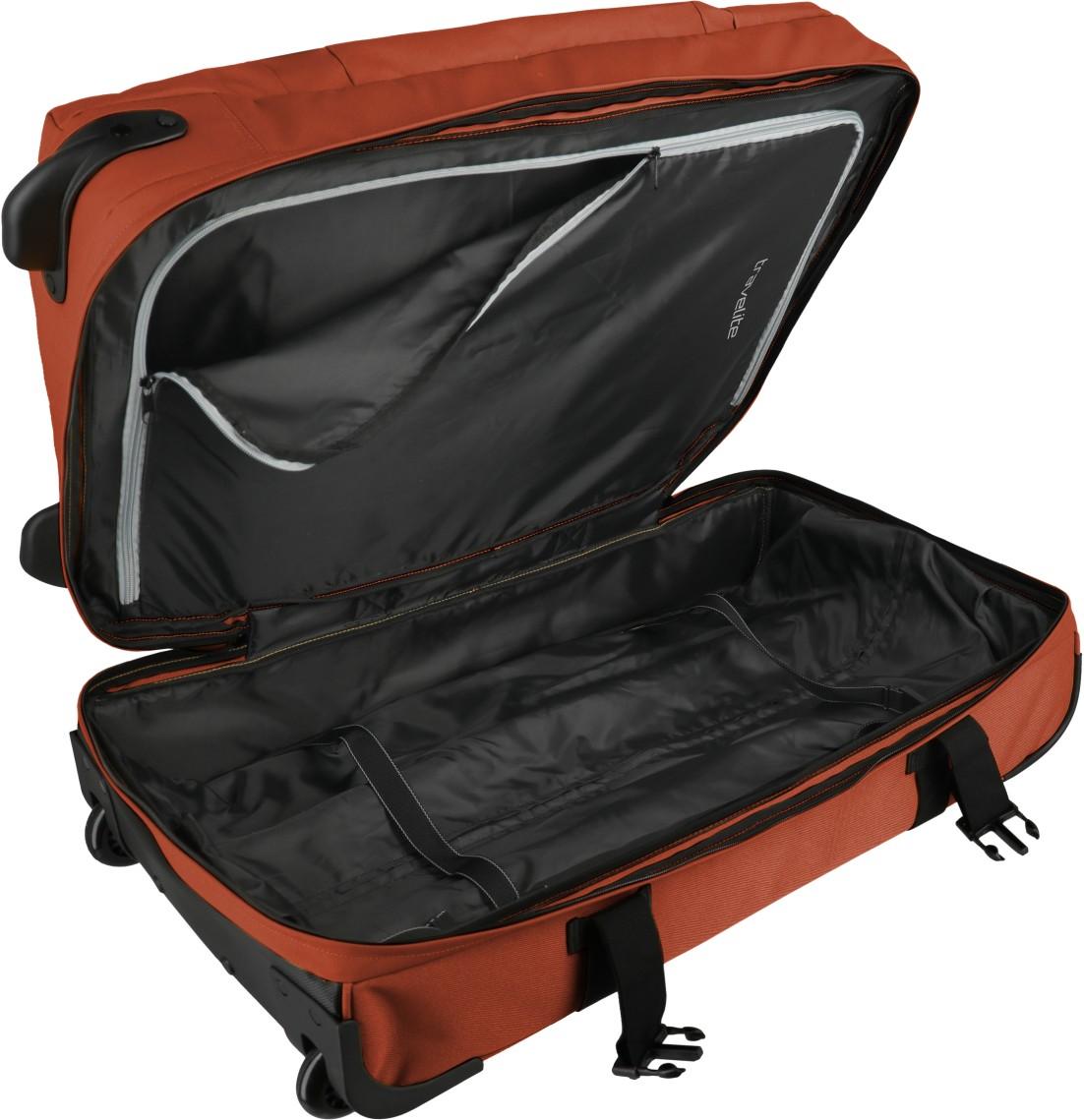 Travelite Bolonia Wheeled Duffle L/M/S Rollenreisetaschen Set 3tlg. Orange