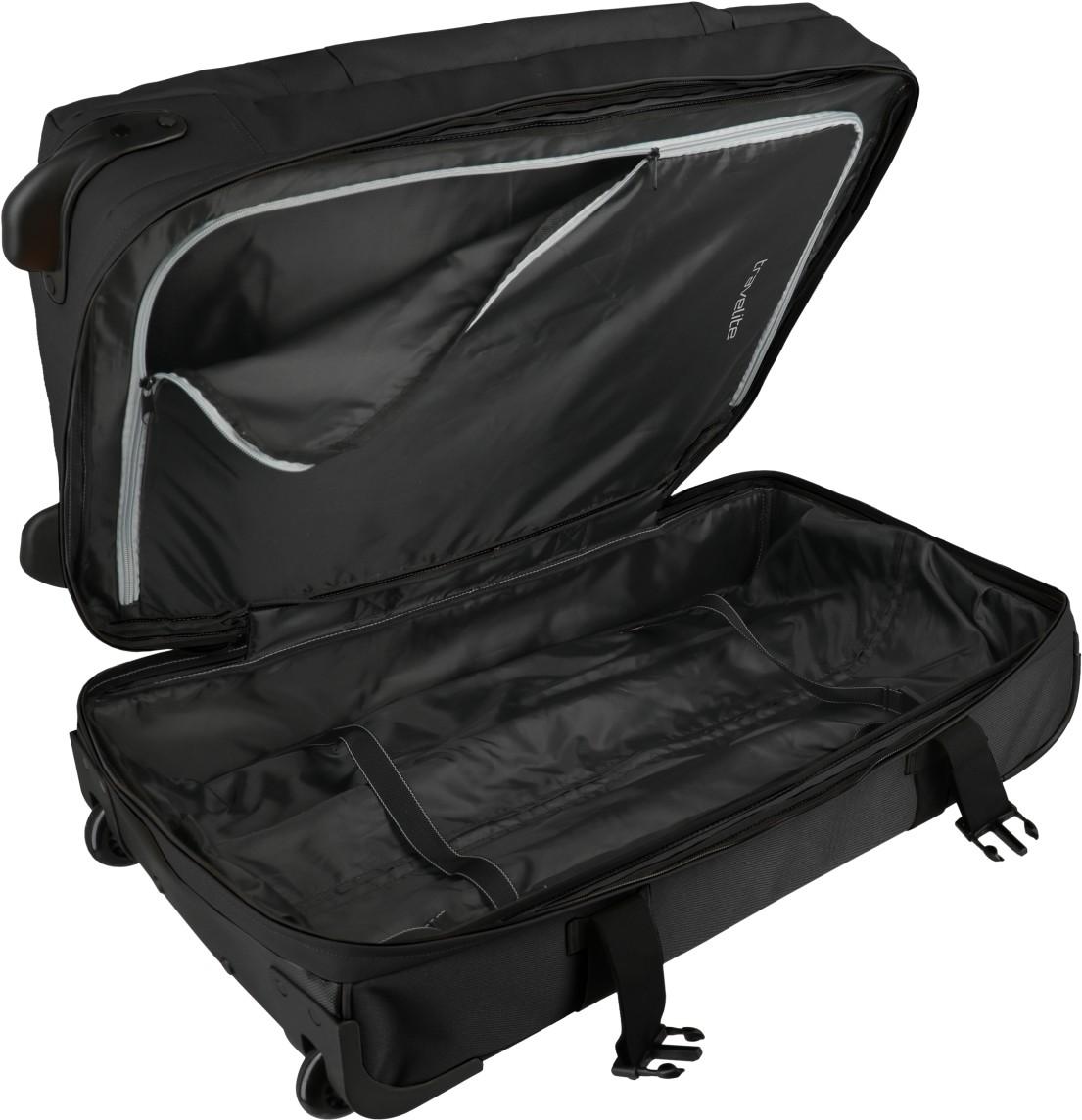 Travelite Bolonia Wheeled Duffle L/M/S Rollenreisetaschen Set 3tlg. Schwarz