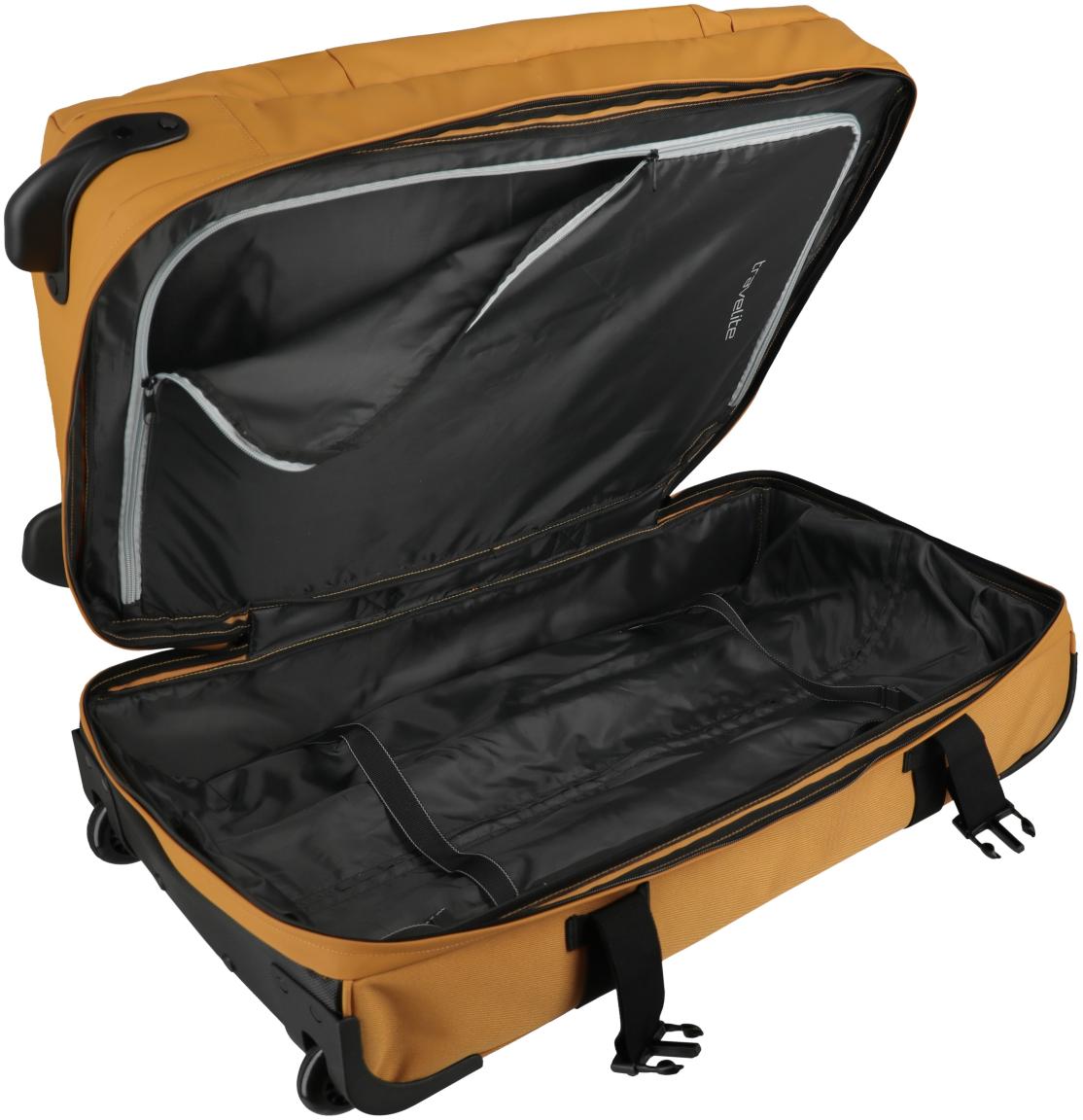 Travelite Bolonia Wheeled Duffle L Rollenreisetasche Gelb