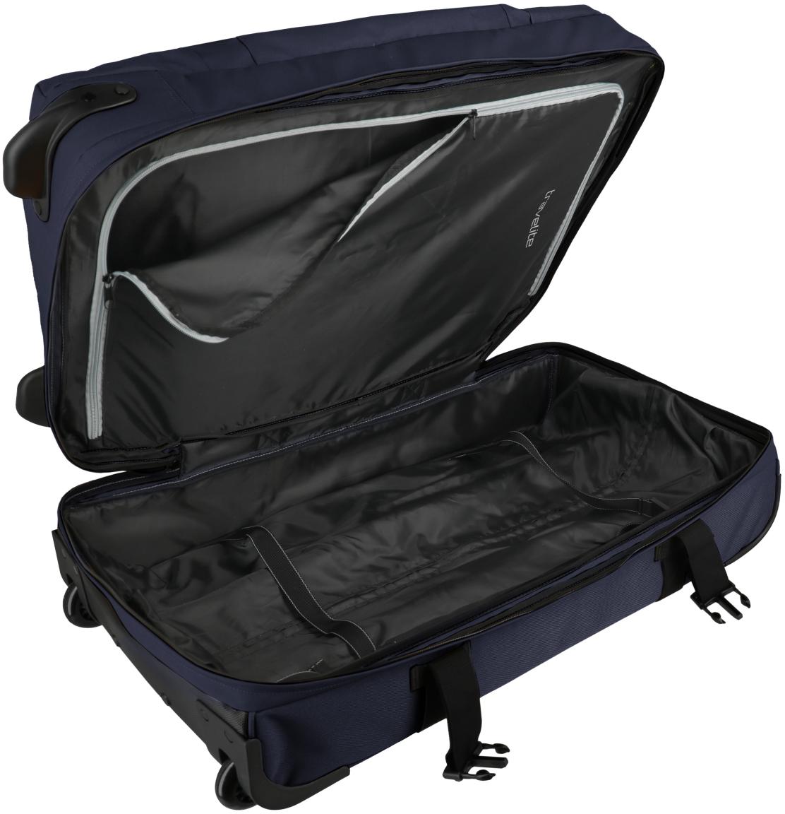Travelite Bolonia Wheeled Duffle M Rollenreisetasche Navy - Blau