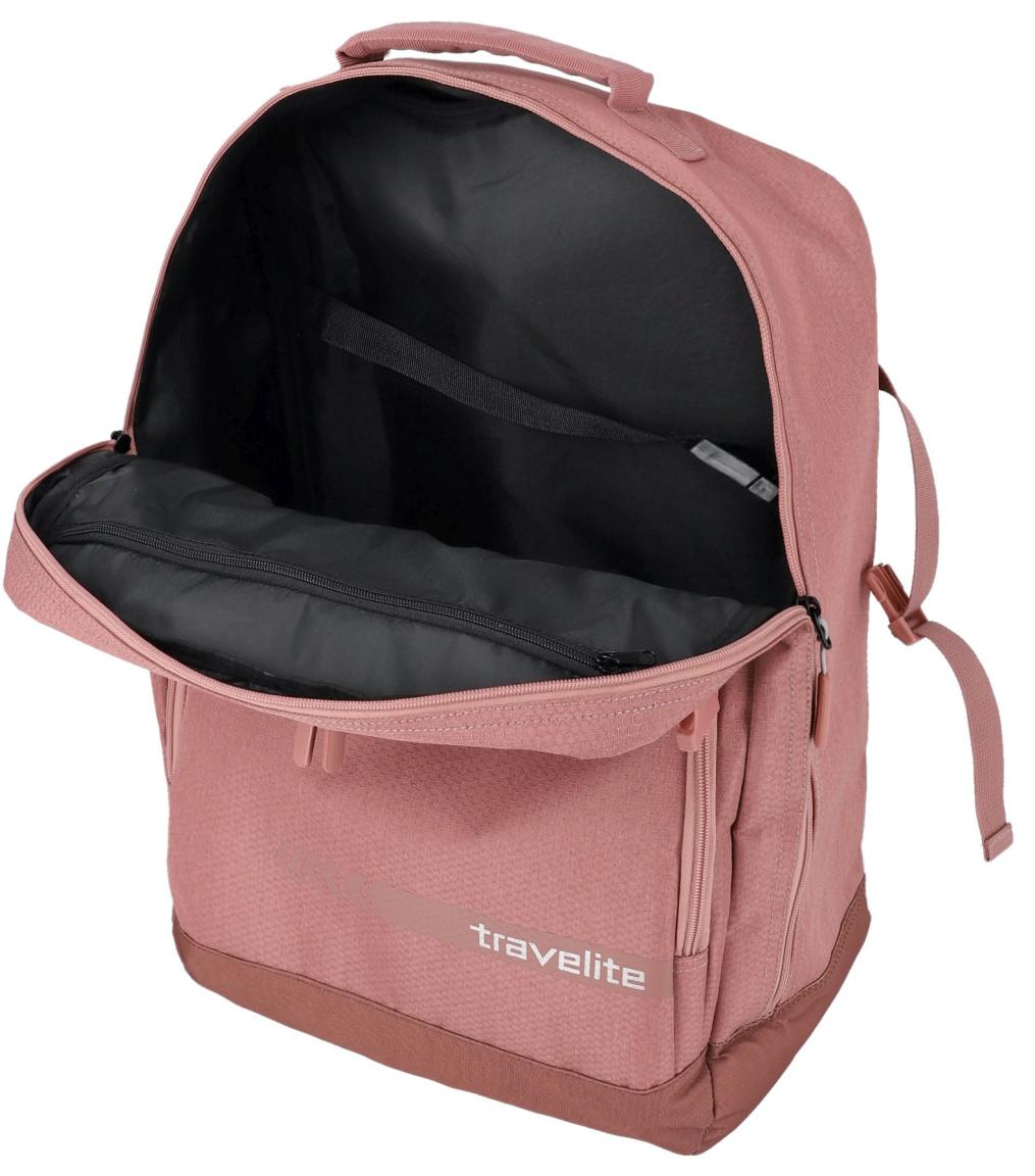Travelite Bordgepäck Reiserucksack rosa Kick Off