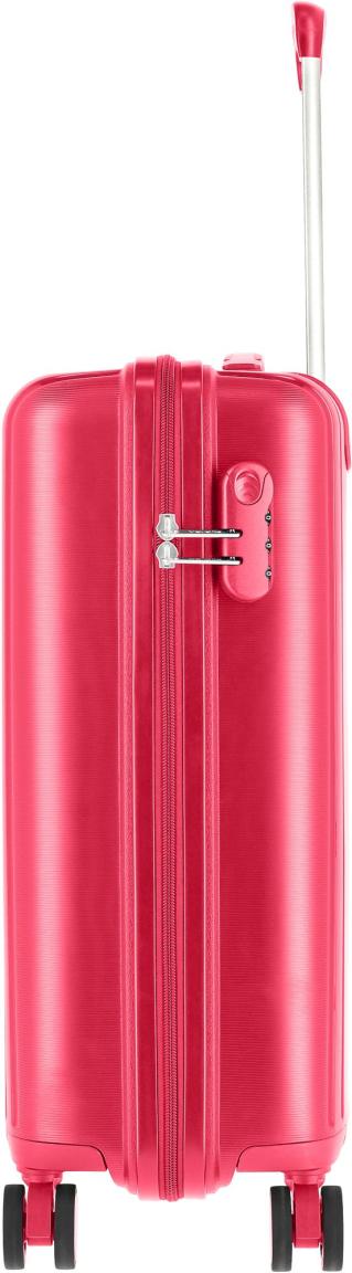 Travelite Bordtrolley knallpink Vaka Cyclam Hartschale Handgepäck