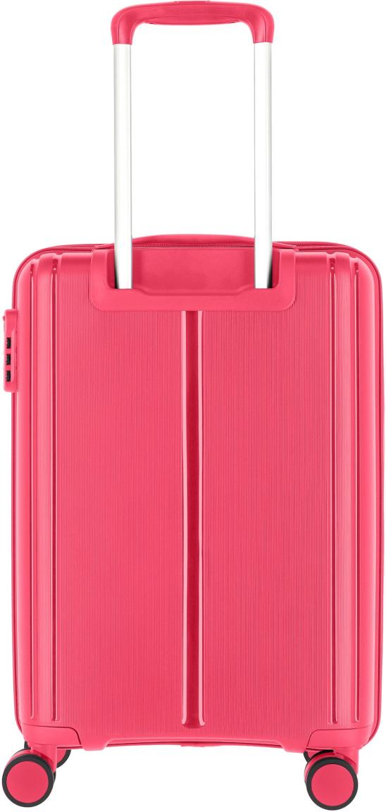 Travelite Bordtrolley knallpink Vaka Cyclam Hartschale Handgepäck
