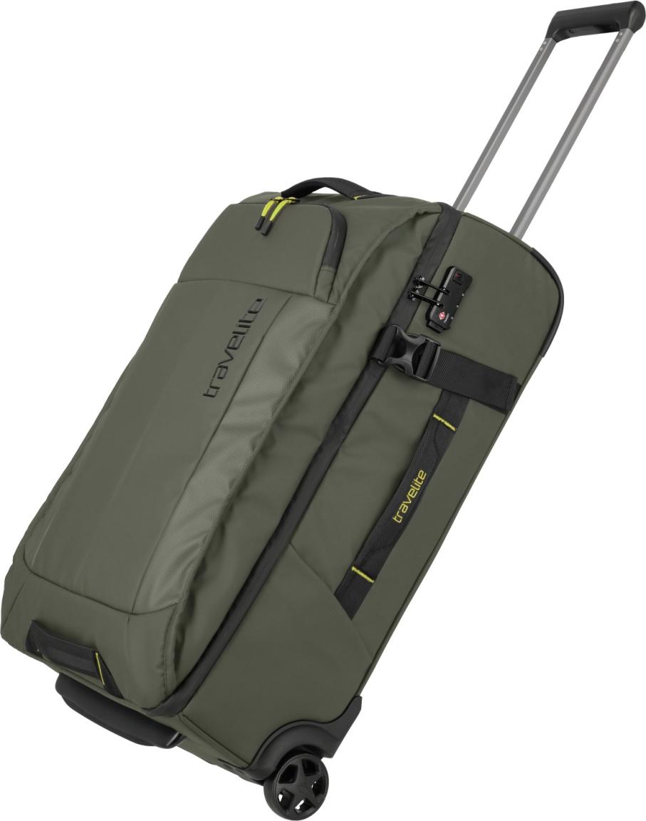 Travelite Briize Rollenreisetasche M/S Kofferset Khaki - Olivgrün